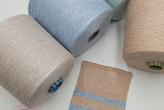 Натуральная смесовка льна с хлопком для коллекции MISSONI