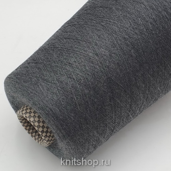 Cariaggi Kashilk (30183 графит) 35% кашемир, 30% шёлк, 35% меринос 2/56 2800м/100гр