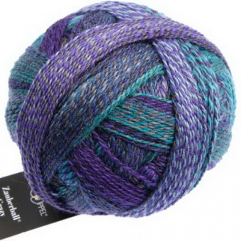 Schoppel Zauberball Crazy (1153-1511) 75% шерсть, 25% па 100г/420м
