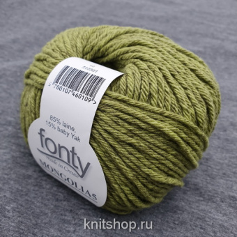 Fonty Mongolia 5 (10) 85% меринос, 15% як 50 г/90 м