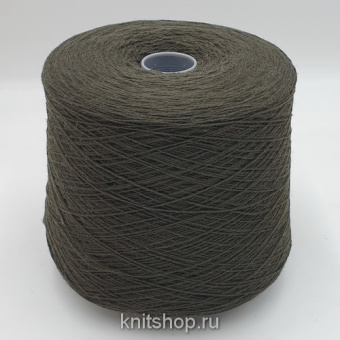 Zegna Baruffa Kent 2/18 (057310 темно-зеленый оливковый) 100% меринос 900м/100гр