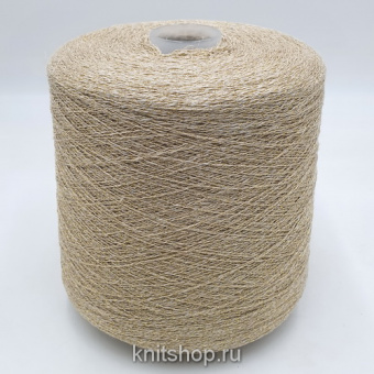Toscano Ginsolino Lux (900 золото, люрекс золото) 100% лён с люрексом 2100м/100гр