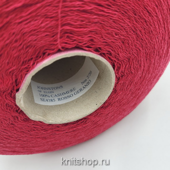Johnstons of Elgin (SE4385 Rosso Geranio малина) 100% кашемир 2/20 1000м/100гр