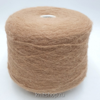 Nobile (1785 карамель) 70% альпака, 20% па, 10% люрекс 400м/100гр шнурок