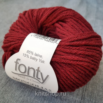 Fonty Mongolia 5 (14) 85% меринос, 15% як 50 г/90 м