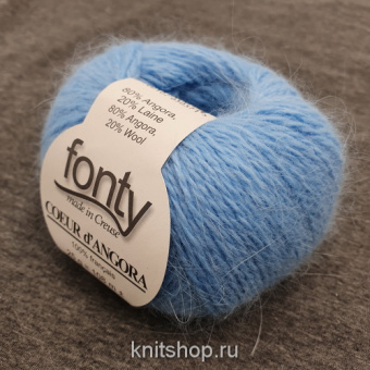 Fonty Coeur Dangora (240) 80% ангора, 20% меринос 25 г/108 м