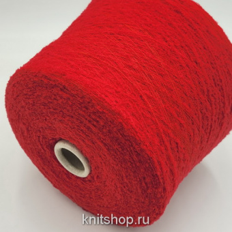 Filpucci Tonsurton (25014 Rosso красный) 76% меринос, 24% па 1000м/100гр неравномерное букле