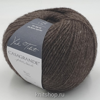 Casagrande Yak Tibet (25.001 капучино) 70% бэби як, 30% меринос суперфайн 50г/270м