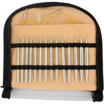 Набор Special Interchangeable Needle Set съемных укороченных спиц Nova Platina со сменными лесками