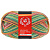 Lana Grossa Meilenweit 150 6-Ply Merino Christmas (320) 80% меринос, 20% полиамид 150 г/390 м