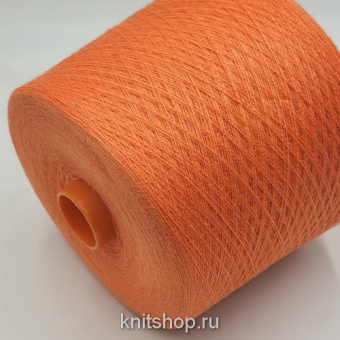 Biagioli Modesto Ginko Loro (721634 морковный фреш) 46% кашемир, 27% шёлк, 27% лён 2/43 2150м/100гр