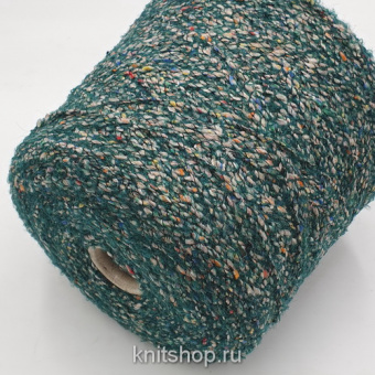 Lineapiu Jasper (А8405 изумруд) 40%меринос, 10%хлопок, 8%шёлк, 20%полиакрил 16%пл, 6%па 200м/100гр