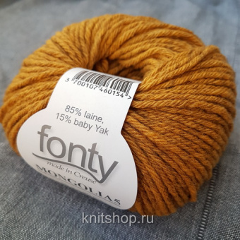 Fonty Mongolia 5 (15) 85% меринос, 15% як 50 г/90 м