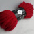 Толстая пряжа (бордо) 100% меринос, 2-2.2см толщина нити Woolen Mood 300гр Толстая пряжа (бордо) 100% меринос, 2-2.2см толщина нити Woolen Mood 300гр