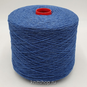Botto Giuseppe HarrySilk (2365 синий) 50% меринос, 50% шёлк 3/24 800м/100гр