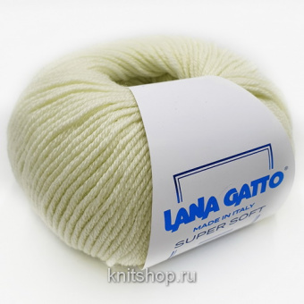 Lana Gatto Super Soft (14541 светло-желтый) 100%меринос 50 г/125 м