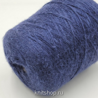 Pecci Filati 6743 (Blu 2 синий) 50% меринос вспушенный, 50% па 270м/100гр шнурок