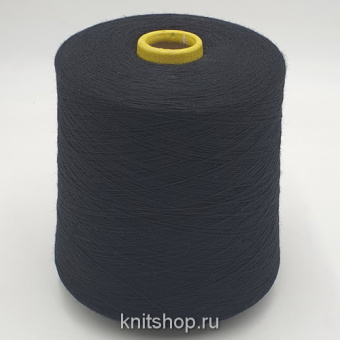 SeaCash (560 Nero черный) 50% кашемир, 50% хлопок 2/48 2400м/100гр