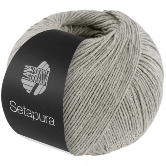 Lana Grossa Setapura (021) 100% буретный шёлк 50г/200м