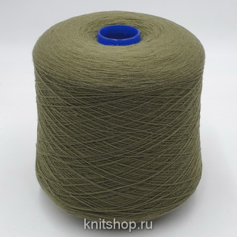 Botto Giuseppe Fairwool (А9545 оливка) 80% меринос, 20% кашемир 2/30 1500м/100гр