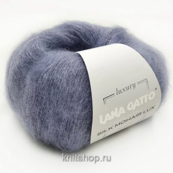 Lana Gatto Silk Mohair Lurex (9380) 78% суперкид мохер, 14% шелк, 4% па, 4% полиэст 25 г/210 м