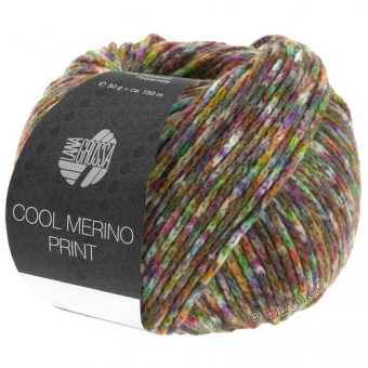 Lana Grossa Cool Merino Print (102) 90% меринос, 10% па 50г/150м