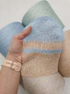 Натуральная смесовка льна с хлопком для коллекции MISSONI