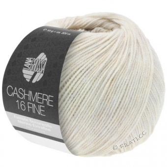 Lana Grossa Cashmere 16 Fine (36) 80% мериноc, 10% кашемир, 10% полиамид 50 г/320 м