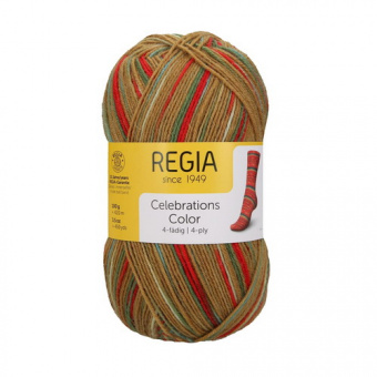 Schachenmayr Regia Celebrations Color (09427) 75% меринос, 25% полиамид 100г/420м