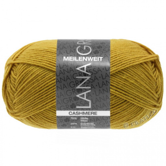 Lana Grossa Meilenweit 50 Cashmere (46) 70% меринос superwash, 5% кашемир, 25% полиамид 50 г/210 м