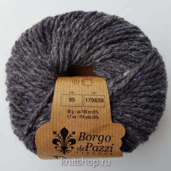 Borgo de'Pazzi Puno (99) 50% меринос, 20% альпака, 30% па 50 г/105 м