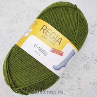 Schachenmayr Regia Uni 6-Ply, 6-ти нитка (00320) 75% меринос, 25% полиамид 150г/375м