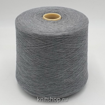 Filati LanaVisco (1226 серый меланж) 50% меринос кардный, 30% вискоза, 10% шёлк, 10%па 1500м/100гр