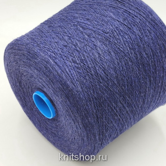Zegna Baruffa SuperGeelong (711665 синий индиго меланж) 100% меринос суперджилонг 1500м/100гр