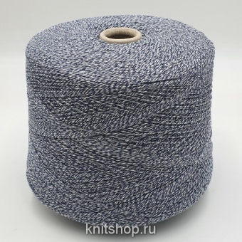 Filati Naturali Charm Multi (60550 синий мулине) 70% кашемир, 30% шёлк 460м/100гр