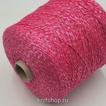 Cofil Champagne (756 Fucsia фуксия) 80% хлопок, 20% вискоза, пайетки 1.5мм 400м/100гр