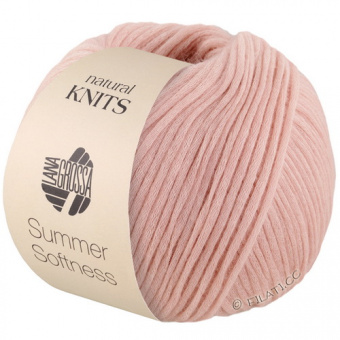 Lana Grossa Summer Softness (10) 80% хлопок органический, 20% меринос 50г/130м шнурок