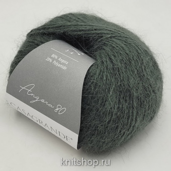 Casagrande Angora 80 (09.019 еловый) 80% ангора, 20% па 25г/112м