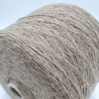 Смотка New Mill Magreb Bark + Astro (128190 капучино золото) меринос, мохер, люрекс, па 390м/100гр