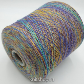 Stampa Luna (Primavera St многоцветье) 70% меринос, 30% альпака 2/28 1400м/100гр