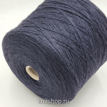 Filpucci Daffodil (500/93911 Nero чернильный) 67% меринос, 23% шёлк, 10% пл 350м/100гр шнурок