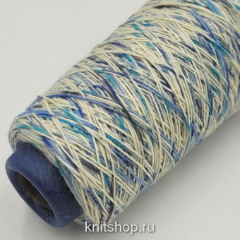 Sock Color (406 голубой лёд) 75% меринос, 25% па 420м/100гр классическая 4-х нитка