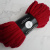 Толстая пряжа (бордо) 100% меринос, 2-2.2см толщина нити Woolen Mood 300гр Толстая пряжа (бордо) 100% меринос, 2-2.2см толщина нити Woolen Mood 300гр