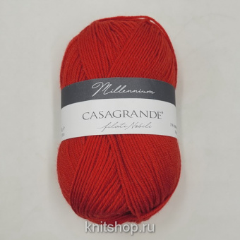 Casagrande Millennium (31.016 красный) 75% меринос экстрафайн, 25% па 50г/210м