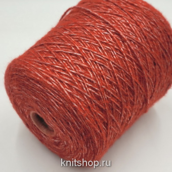 Pinori Filati Diamond (9269 красный) 35% меринос, 47% вискоза, 18% люрекс 200м/100гр шнурок
