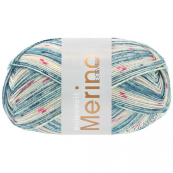 Lana Grossa Meilenweit 100 Merino Extrafine Bella (4502) 75% меринос, 25% полиамид 100г/420м