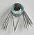 Спицы 80 см 4,5 мм HIMALAYA круговые металлические Lotus Yarns