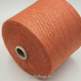 Cariaggi Alba MAI9805 (L04Q охристый коралл) 60% кашемир вспушенный, 40% шёлк 2500м/100гр
