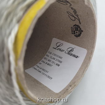 Loro Pianа Clan (Mint светло-голубой лёд) 85% кашемир, 15% мохер 2/70 350м/100гр