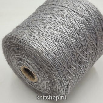 Filpucci Starlight (25043 стальной серый) 32% меринос, 18% бэби альпака, 50% па 500м/100гр шнурок